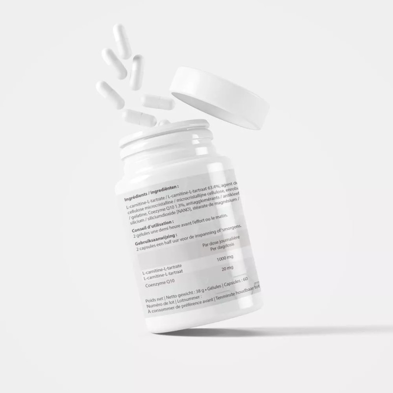 Carnitine +  et coenzyme Q10