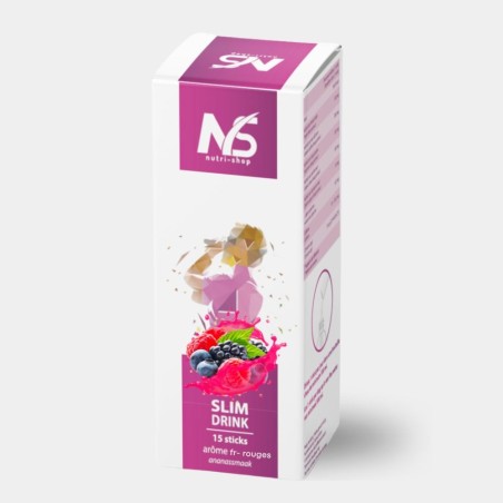 Sticks slim-drink boisson minceur fruits rouges