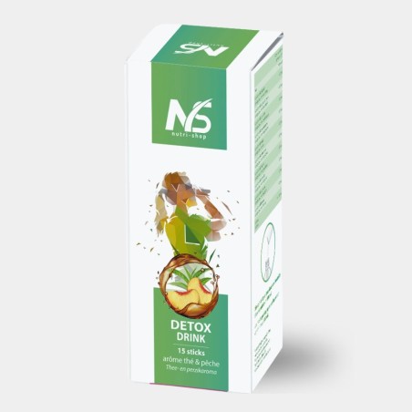 Sticks détox-drink boisson détox thé pêche