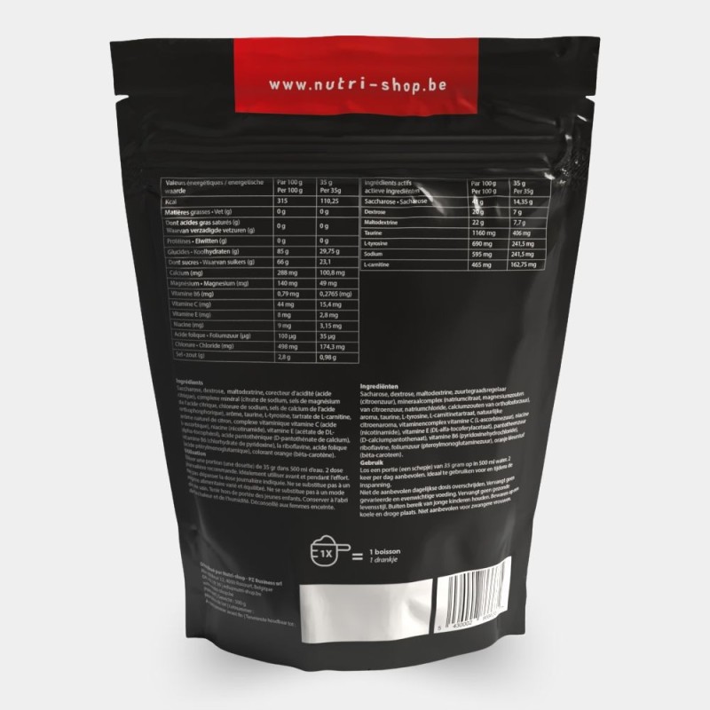 Sport drink énergie isotonic citron 500 gr