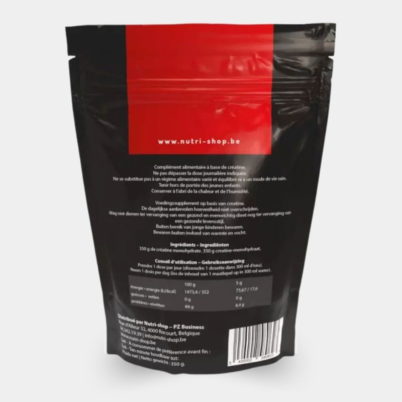 Créatine + sachet 350 gr créatine monohydrate