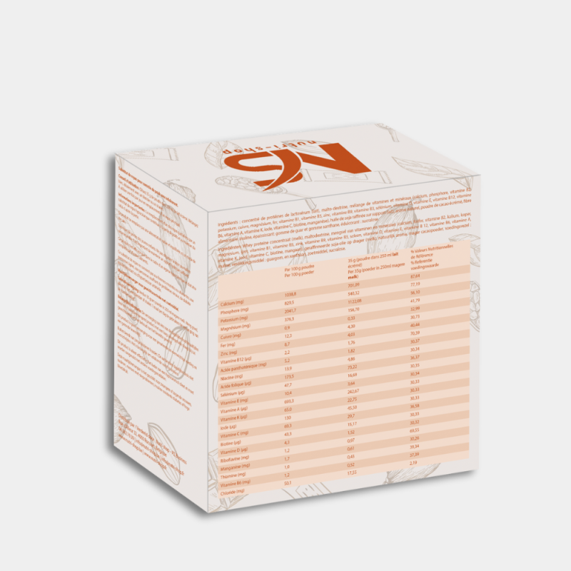 Shake Cookie Protéiné Substitut Repas Boite 7 sachets