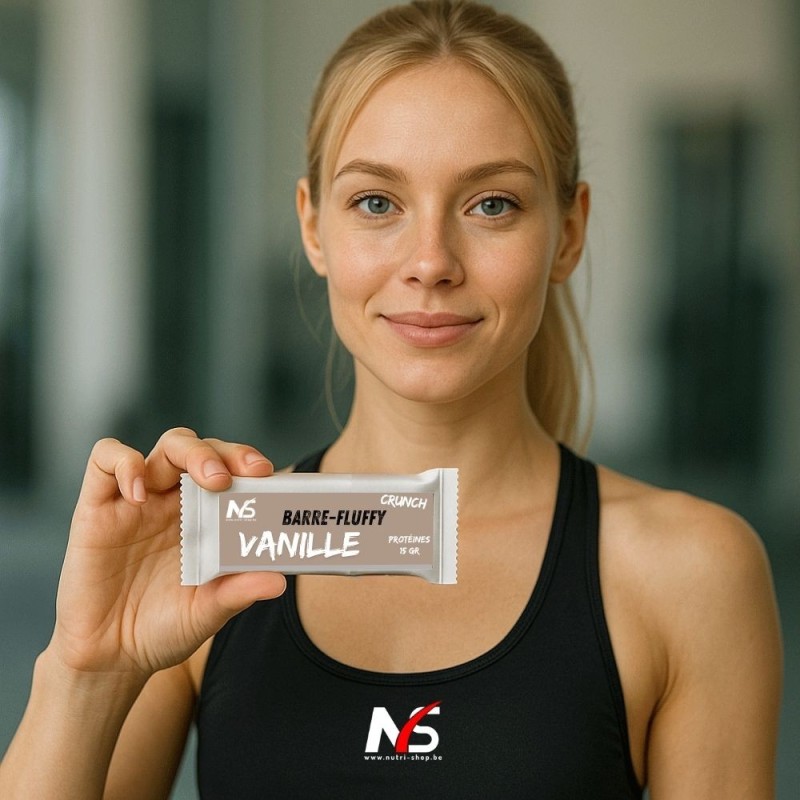 Barres protéinées fluffy vanille
