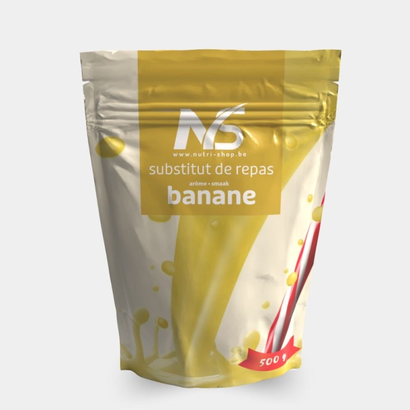 Shake Banane Protéiné Substitut Repas Sachet 500 gr