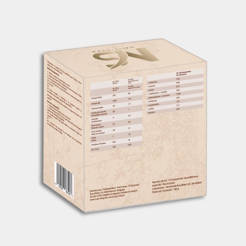 Shake Cappuccino hyperprotéiné Substitut Repas Boite 7 sachets