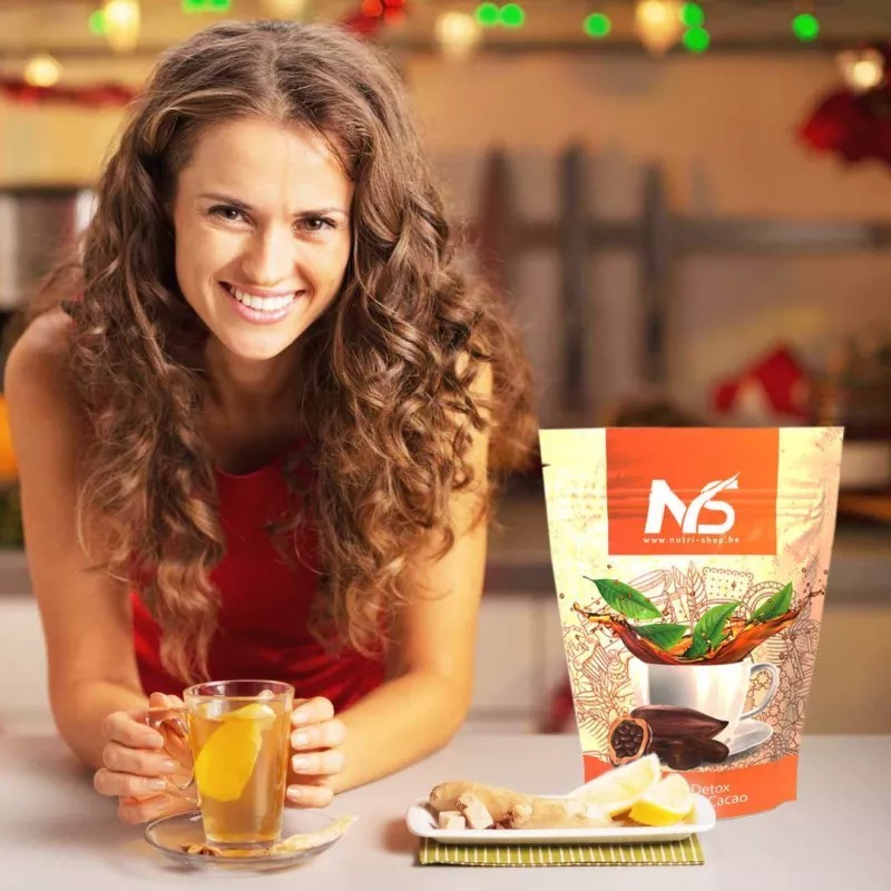 Thé Détox Nutri-shop Dattes Cacao sachet de 100 gr