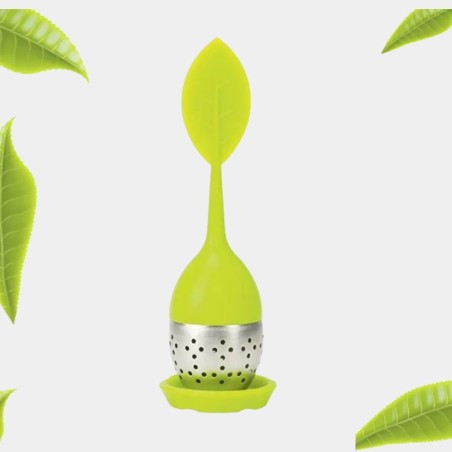 Boule à thé de couleur vert Nutri-shop
