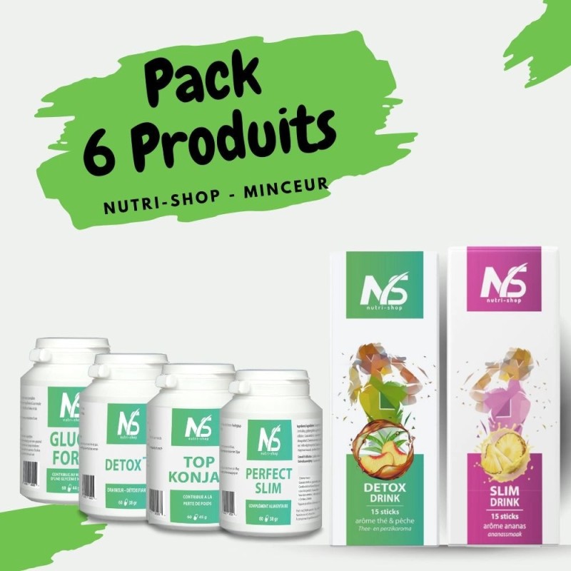 Pack Minceur 6 produits
