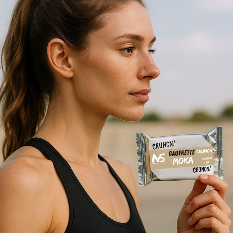 Barres protéinées Gaufrettes Moka